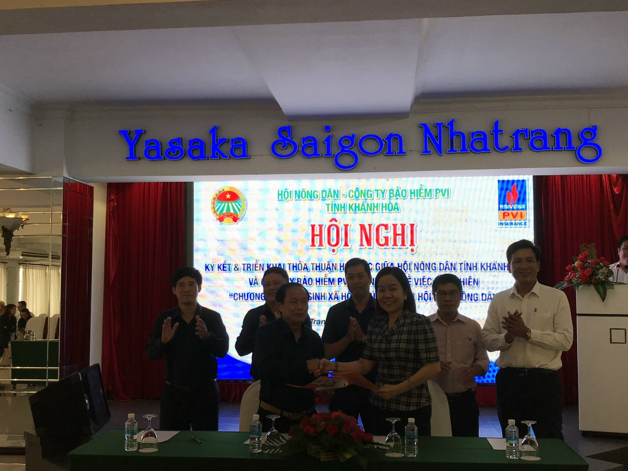 Ký kết hợp tác thỏa thuận giữa Hội Nông dân và Công ty bảo hiểm PVI Khánh Hòa - Ảnh 1.