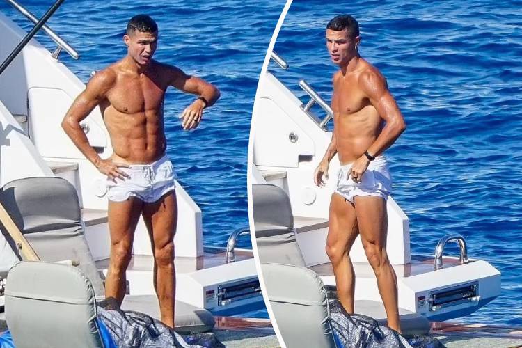 Cristiano Ronaldo khoe hình thể nam thần trên du thuyền 160 tỷ đồng - Ảnh 9.