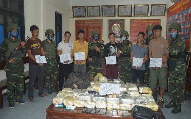 Hàng chục tổ chức tội phạm buôn bán, vận chuyển ma tuý từ Lào vào Việt Nam 