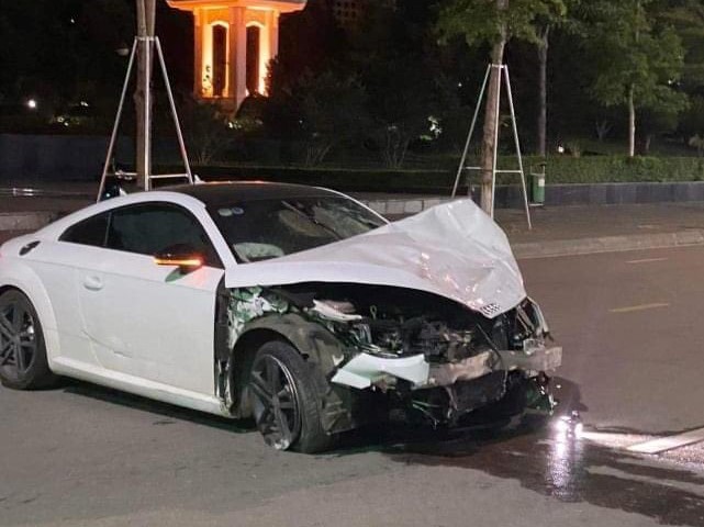 Vụ tài xế xe Audi tông chết 3 người ở Bắc Giang: Nồng độ cồn vượt mức cho phép - Ảnh 1.