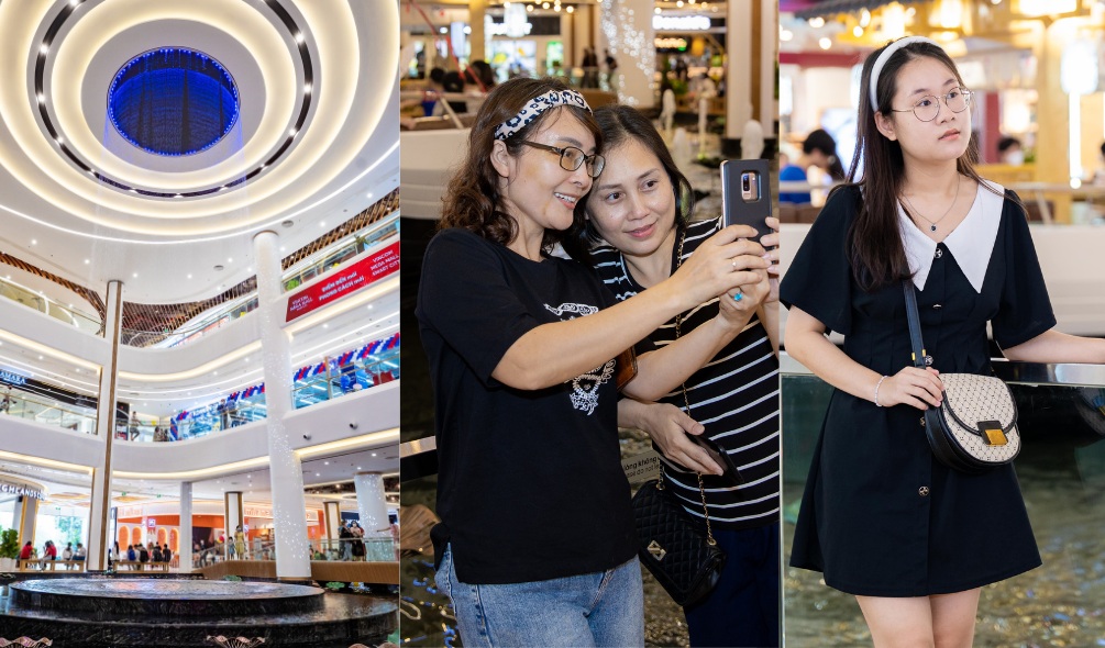 Đây là địa điểm check-in &quot;signature&quot; của Vincom Mega Mall Smart City, được khách hàng yêu thích và check-in mỗi ngày.