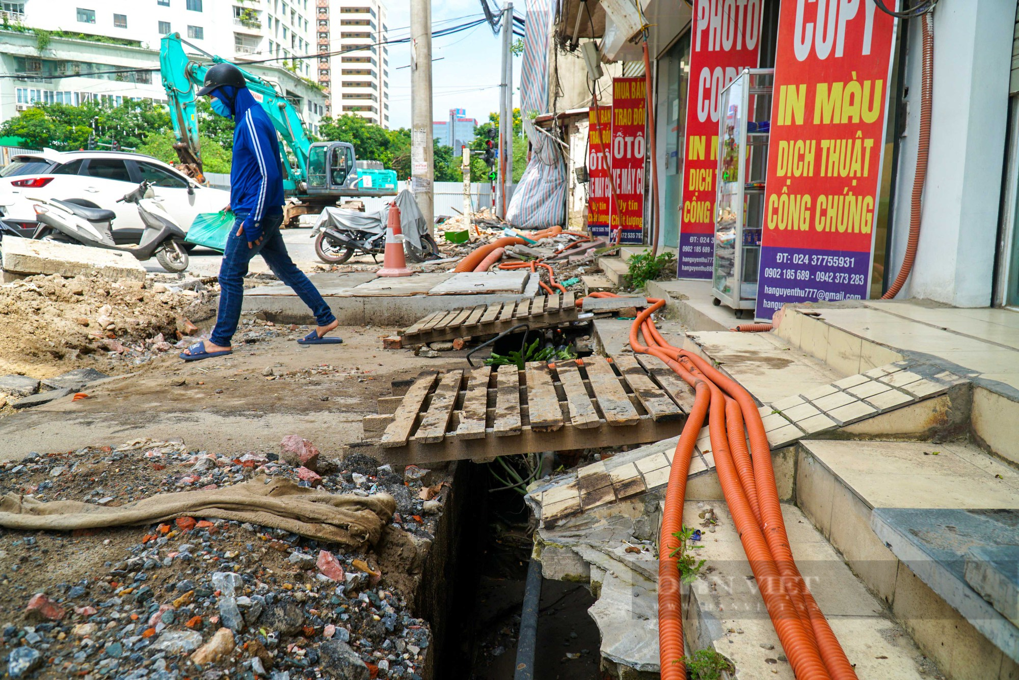 Hiện trạng mới nhất của tuyến đường Huỳnh Thúc Kháng kéo dài sau 4 năm thi công - Ảnh 7.