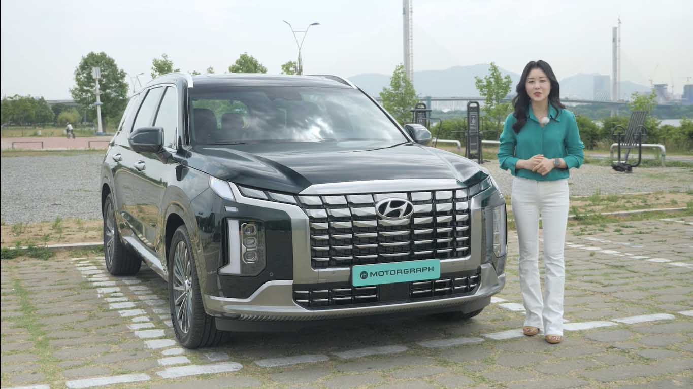 Người đẹp trải nghiệm Hyundai Palisade 2023, &quot;đàn anh&quot; Santa Fe về Việt Nam đấu Ford Explorer, Toyota Land Cruiser Prado - Ảnh 1.