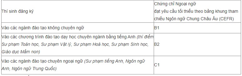 Cập nhật danh sách các trường xét tuyển IELTS ở miền Bắc năm 2022 - Ảnh 2.