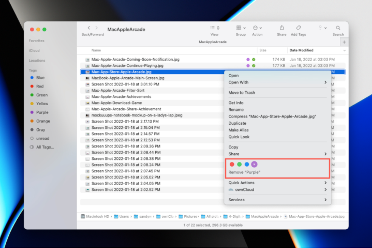 Office tips: How to use tags on MacBook to organize files - Photo 2.