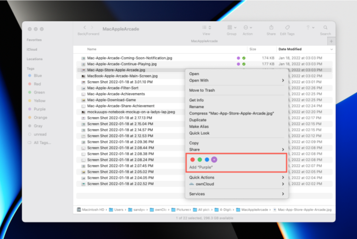 Office tips: How to use tags on MacBook to organize files - Photo 1.