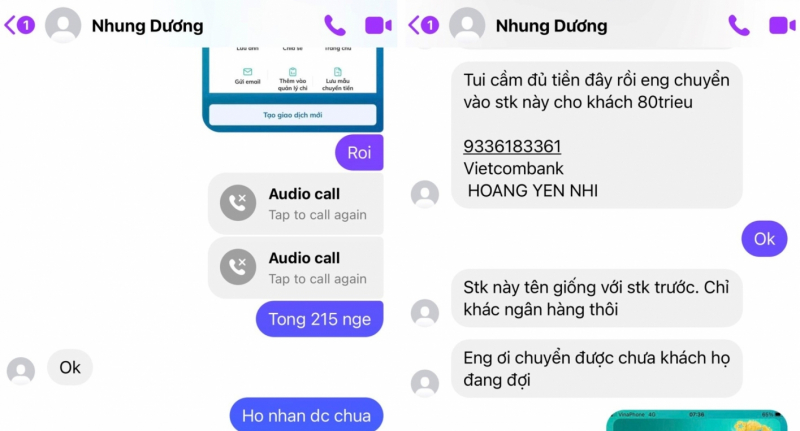 Người đàn ông trình báo bị lừa đảo 400 triệu đồng vì... tin nhắn qua Facebook - Ảnh 1.