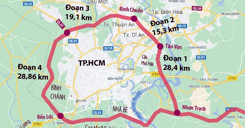 It is expected to “pour” 161,000 billion into 2 Ring Road projects in Hanoi and Ho Chi Minh City