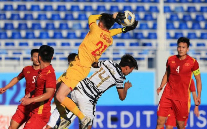 How does Quan Van Chuan play excellently against U23 Korea?