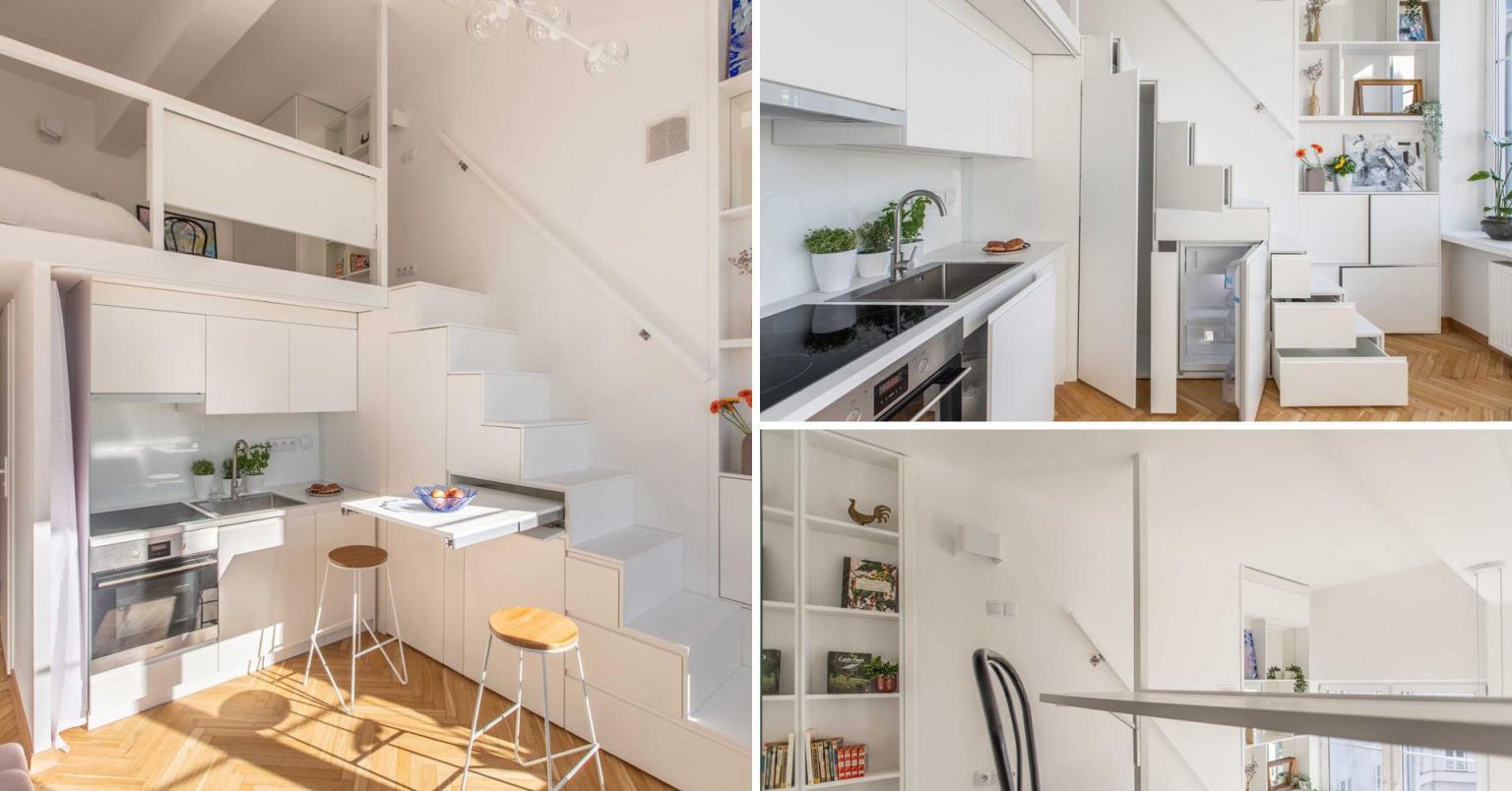 Smart design for beautiful small apartment