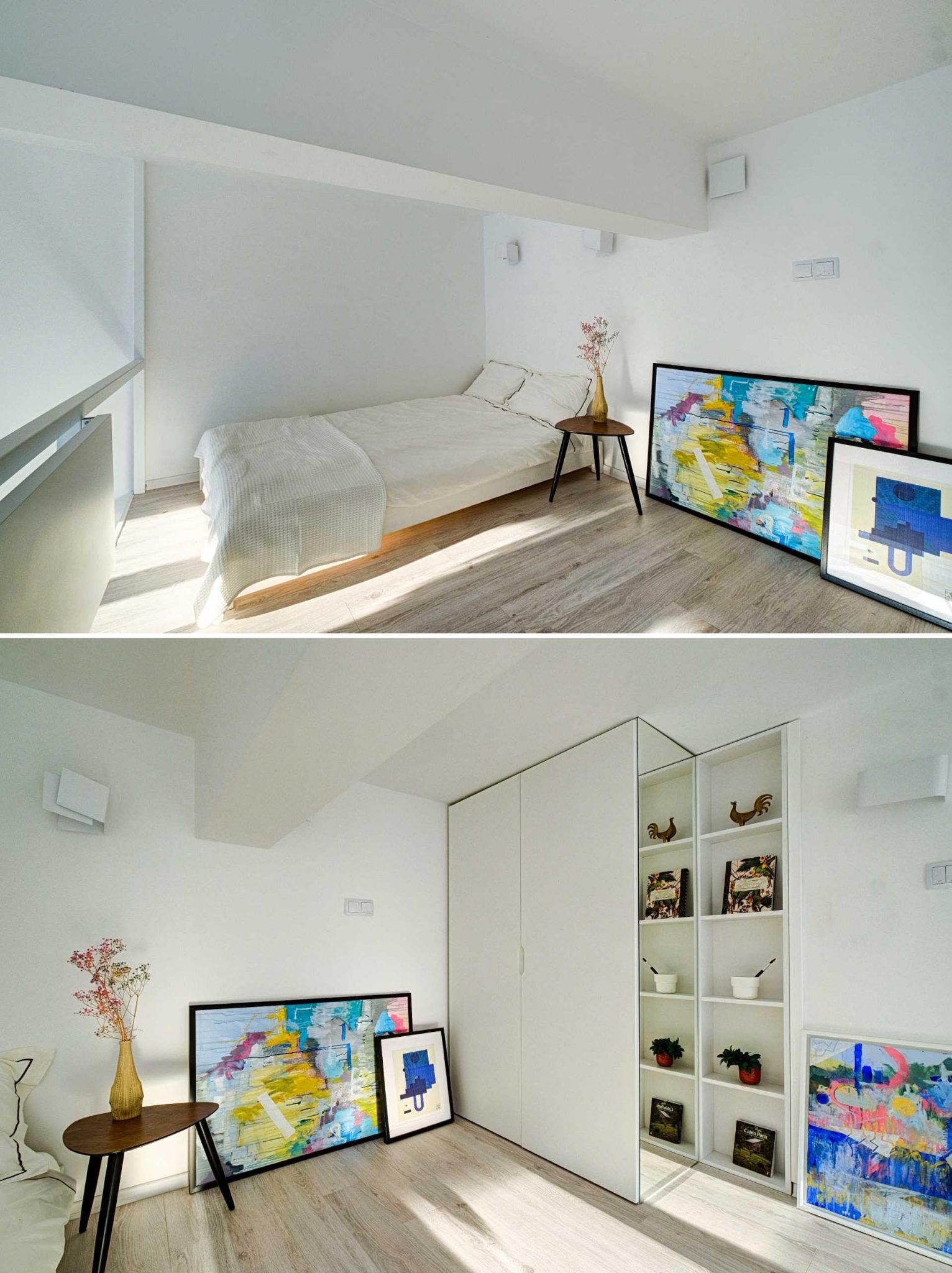 Smart design for a small apartment with a bedroom in the loft - Photo 10.