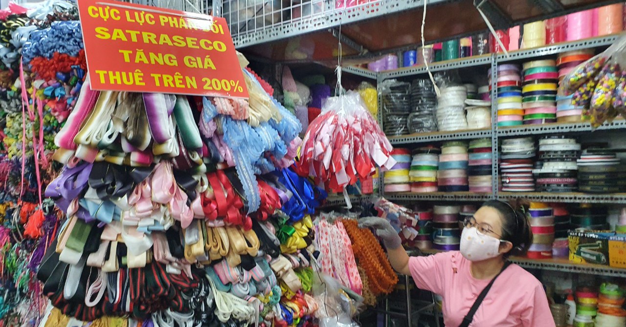 Tiểu thương chợ Đại Quang Minh phản đối giá thuê sạp tăng gấp đôi