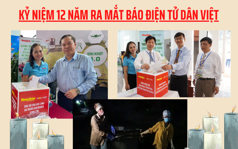 Kỷ niệm 12 năm ra mắt Báo Điện tử Dân Việt: Thắp lên hi vọng sống cho nhiều mảnh đời - Ảnh 1.