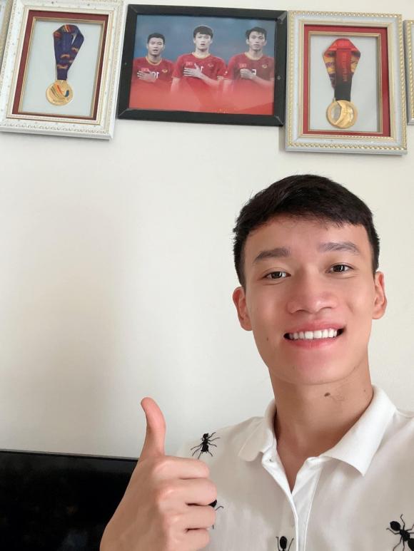 Midfielder Hoang Duc shows off a mansion worth tens of billions of dong in his hometown - Photo 9.