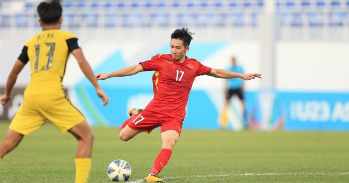 The best player in the match Nguyen Hai Long opens his heart after defeating Malaysia U23