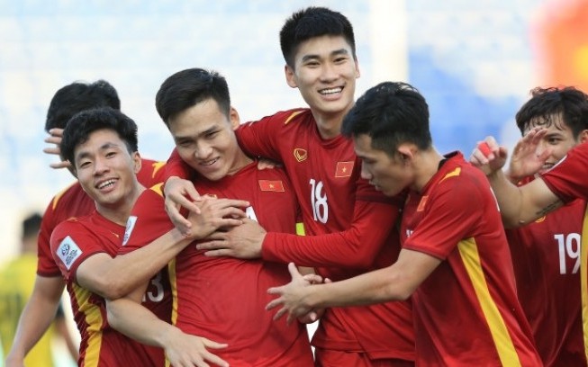 Winning tickets to the quarterfinals of U23 Asia 2022, U23 Vietnam received a “bold” prize