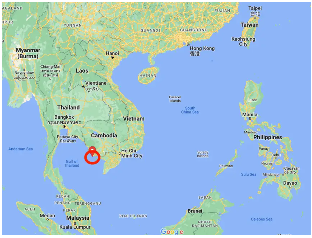 Vietnam spoke out about the information that China built a naval base in Cambodia - Photo 1.