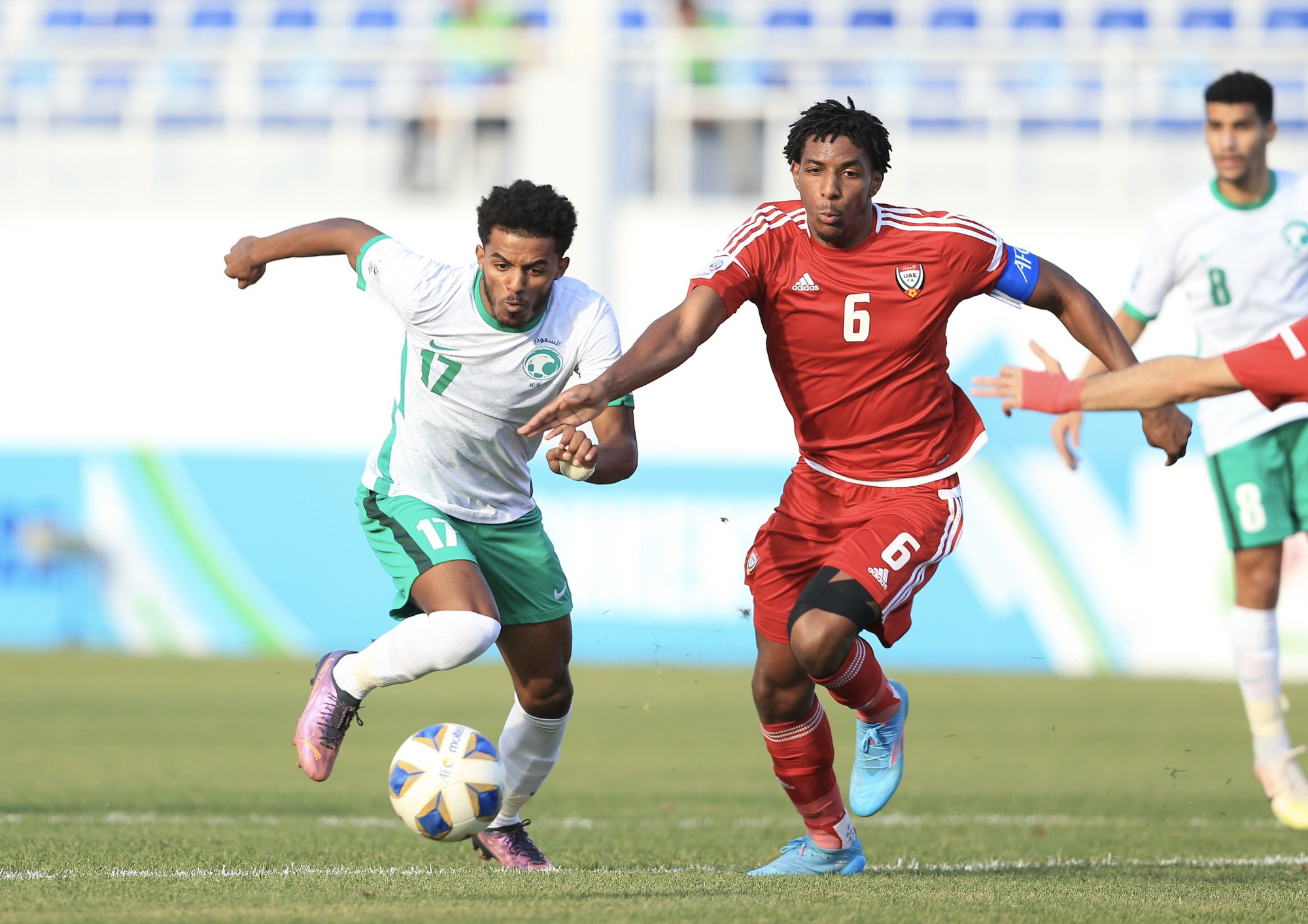 Determine the opponent of U23 Vietnam in the quarterfinals: Being a 