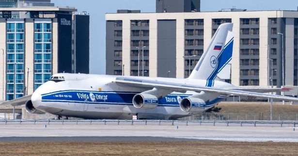 Suddenly, the Russian plane stuck in Canada since the war started had to pay a huge sending fee