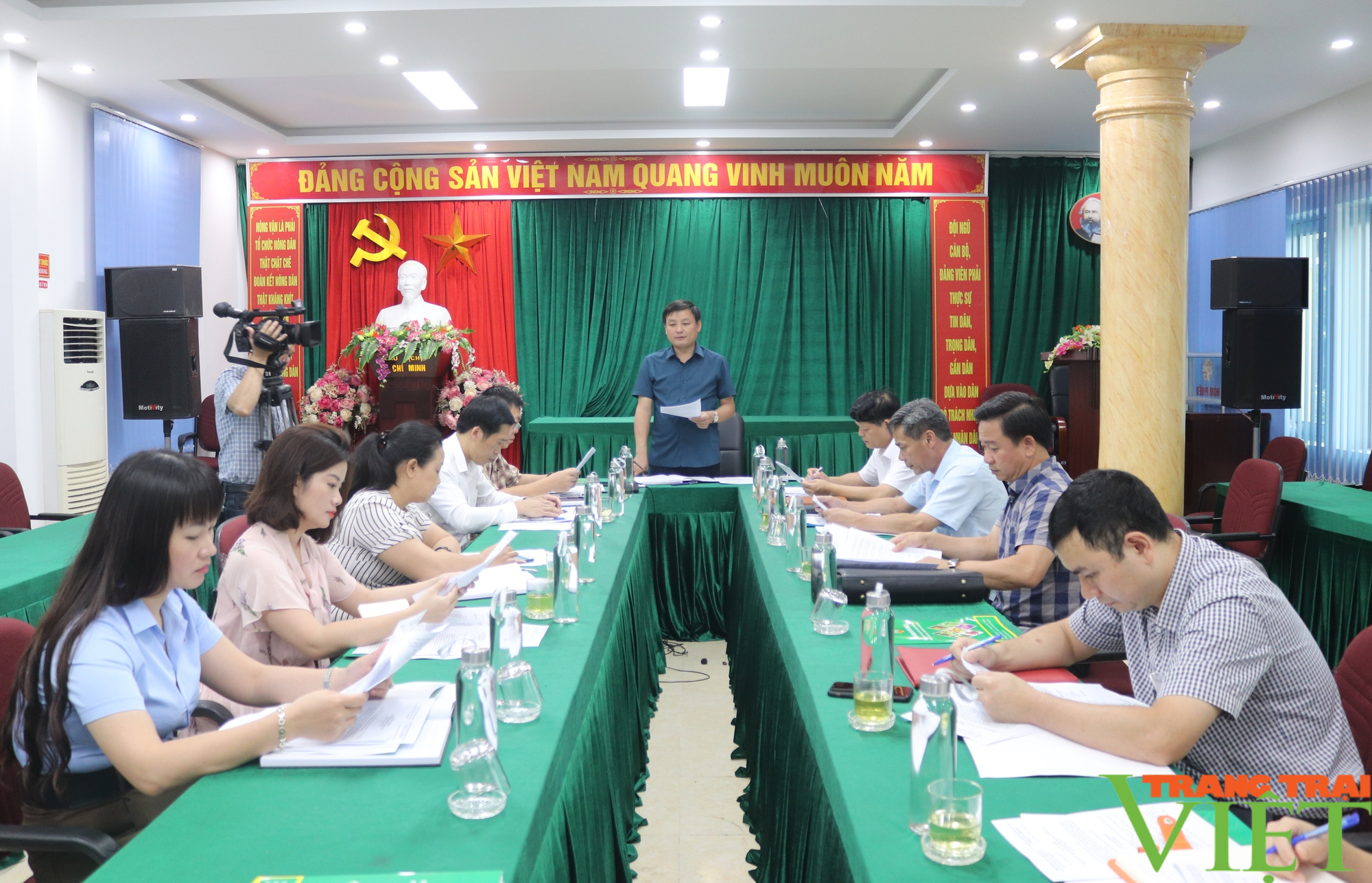 Sơn La: Họp Ban Tổ chức Hội thi “Nhà nông đua tài tỉnh Sơn La lần thứ V - năm 2022” - Ảnh 1.