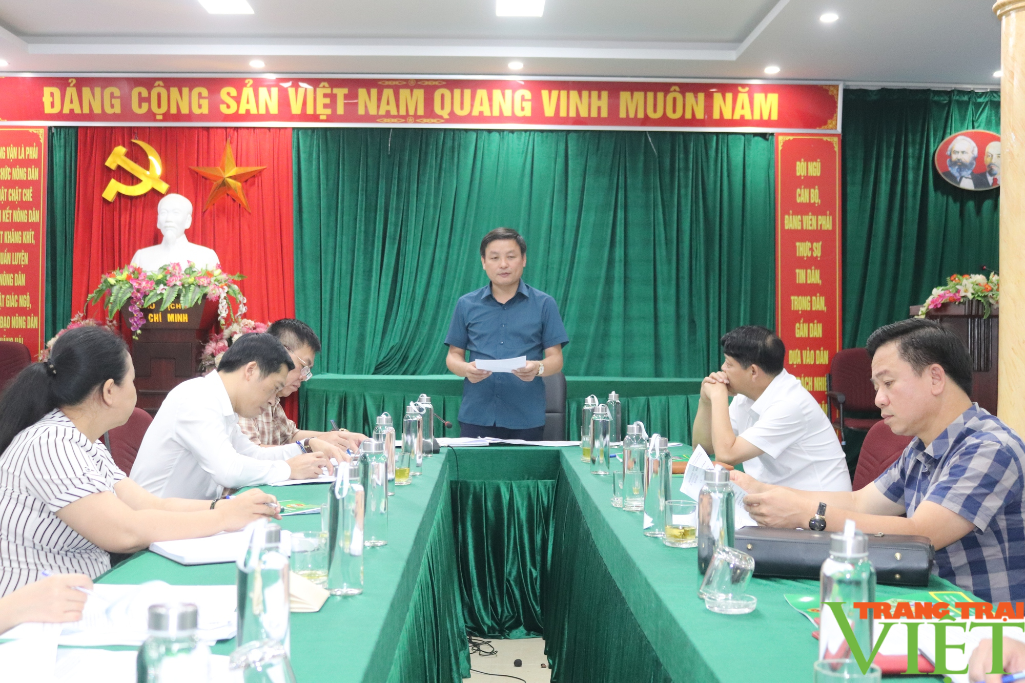 Sơn La: Họp Ban Tổ chức Hội thi “Nhà nông đua tài tỉnh Sơn La lần thứ V - năm 2022” - Ảnh 3.