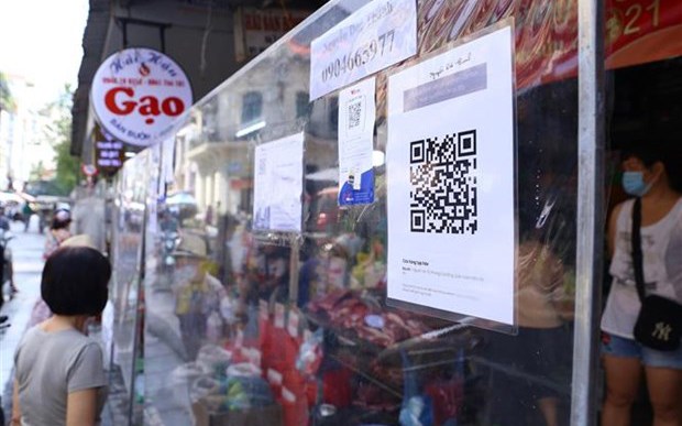 Warning people about criminals taking advantage of information from QR codes or CCCD