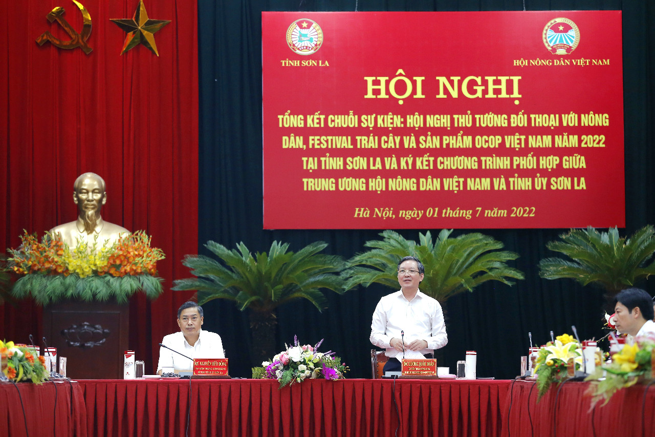 Hội NDVN – Tỉnh Sơn La tổng kết chuỗi sự kiện Hội nghị Thủ tướng Chính phủ đối thoại với nông dân - Ảnh 1.