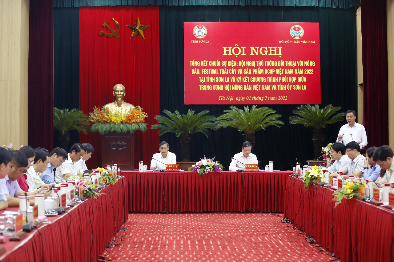 Hội NDVN – Tỉnh Sơn La tổng kết chuỗi sự kiện Hội nghị Thủ tướng Chính phủ đối thoại với nông dân - Ảnh 3.