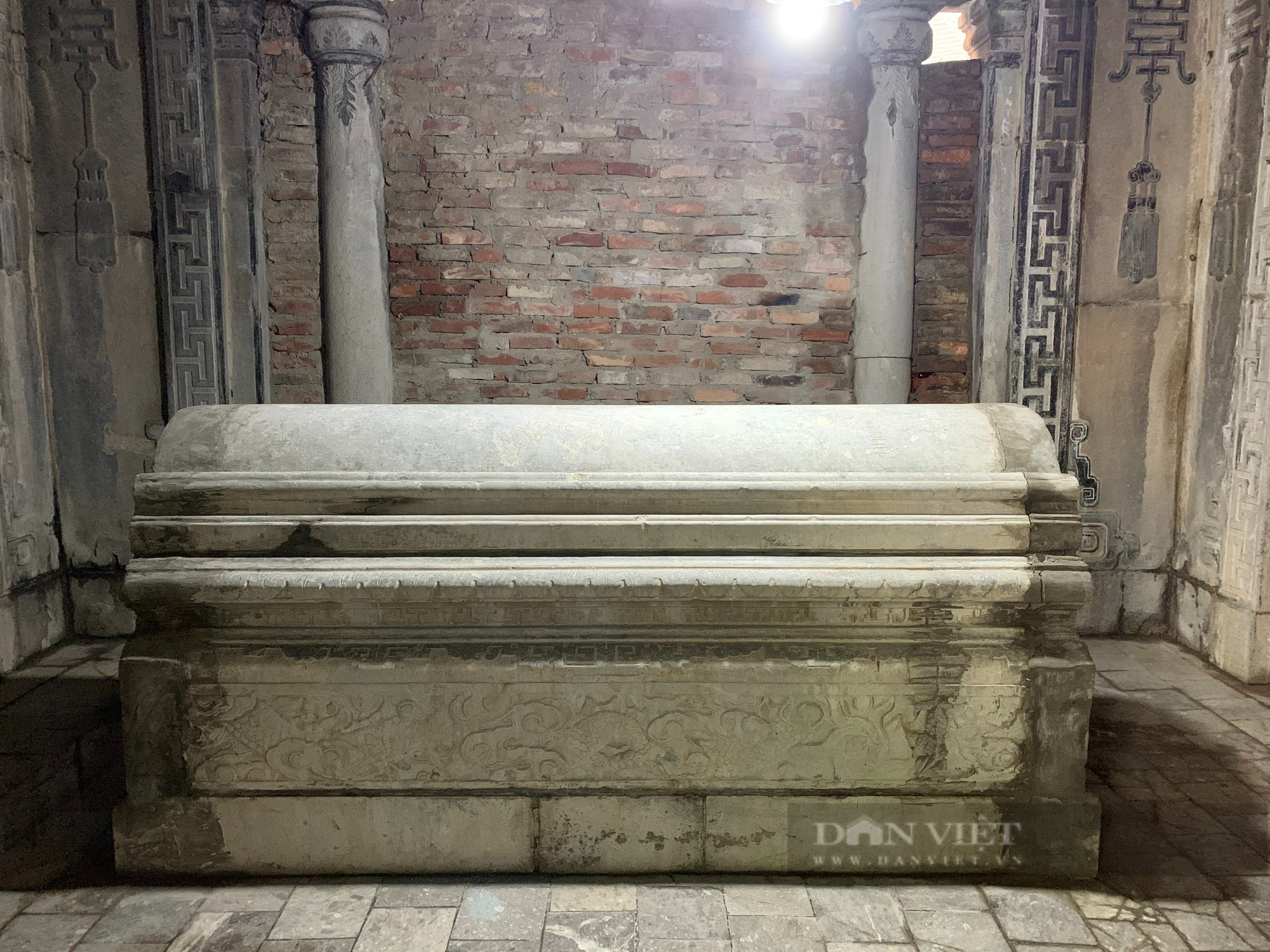 Công trình đá đồ sộ trong lăng mộ trăm tuổi của Tổng đốc Hà Đông - Ảnh 4.