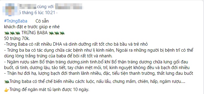 Chợ mạng đang hot loại trứng giá rẻ giá chỉ gần 2k/quả, được chị em thi nhau mua tẩm bổ cho chồng - Ảnh 4.