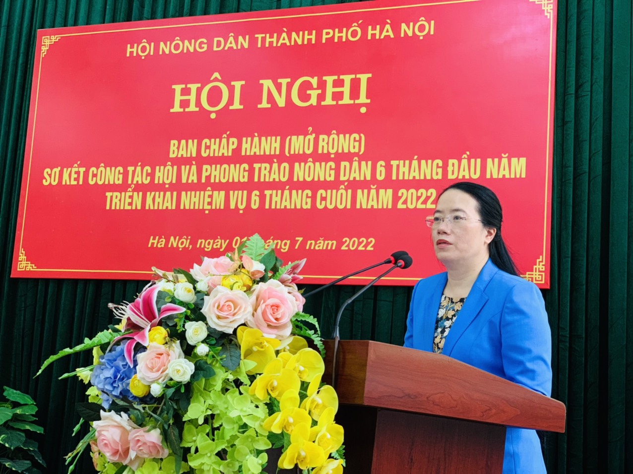 Hội Nông dân Hà Nội phát động hơn 283.000 hộ hội viên đăng ký sản xuất kinh doanh giỏi - Ảnh 1.