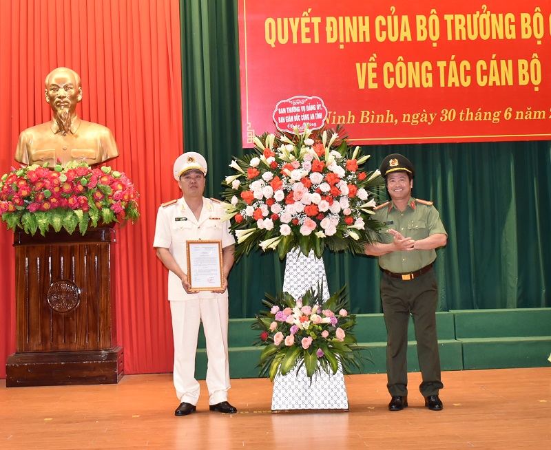 Chân dung tân Phó Giám đốc Công an tỉnh Ninh Bình - Ảnh 1.