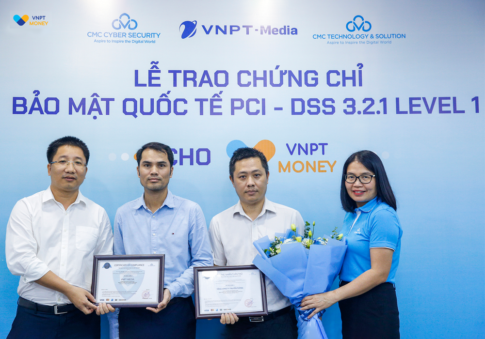 VNPT Money nhận chứng chỉ bảo mật PCI-DSS cấp độ cao nhất - Ảnh 1.