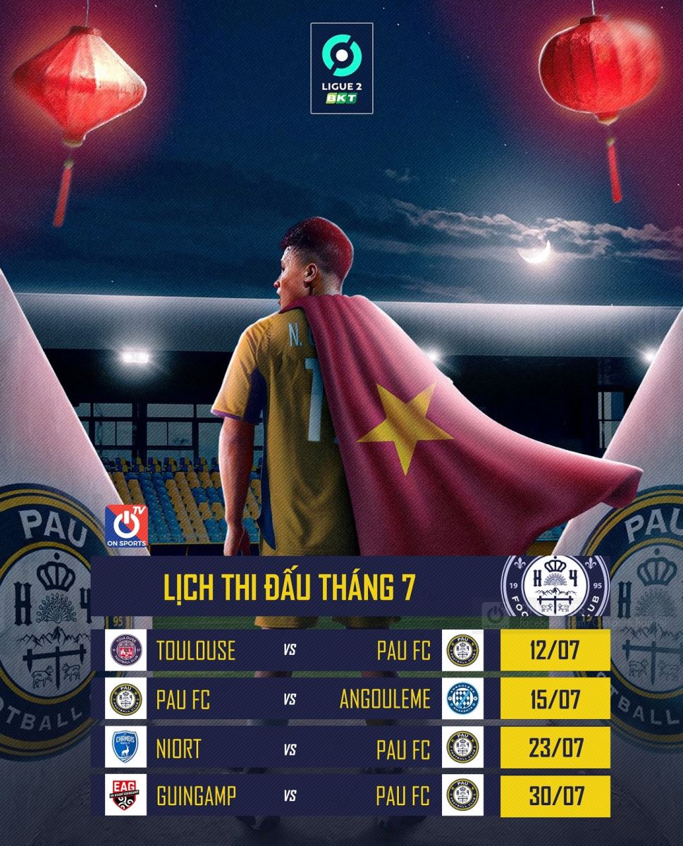 Quang Hải suýt ghi bàn ở trận Pau FC thua Toulouse 0-2 - Ảnh 4.