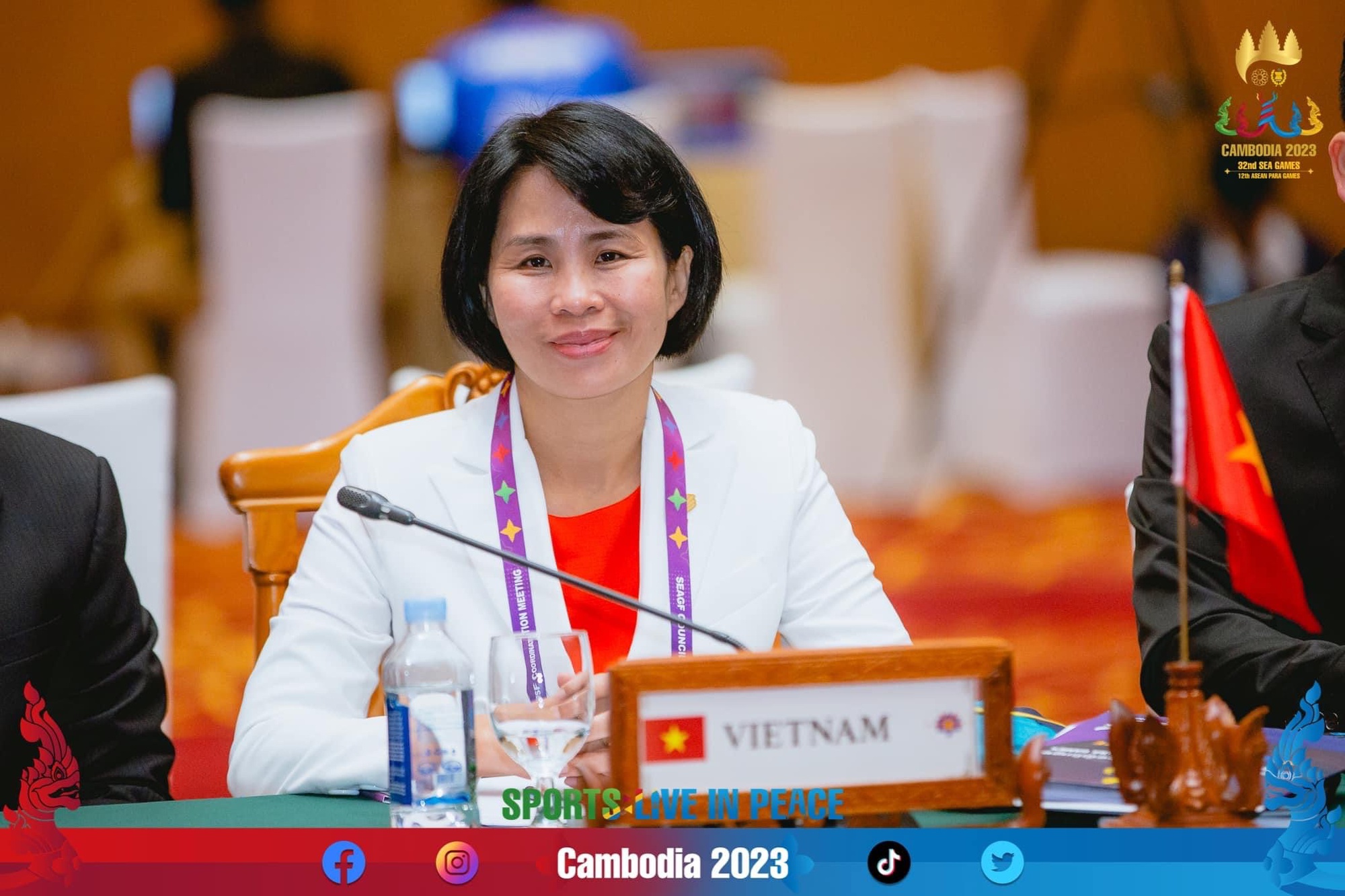 Phó Tổng cục trưởng Tổng cục TDTT Lê Thị Hoàng Yến: &quot;SEA Games 32 có thể bán bản quyền truyền hình&quot; - Ảnh 5.