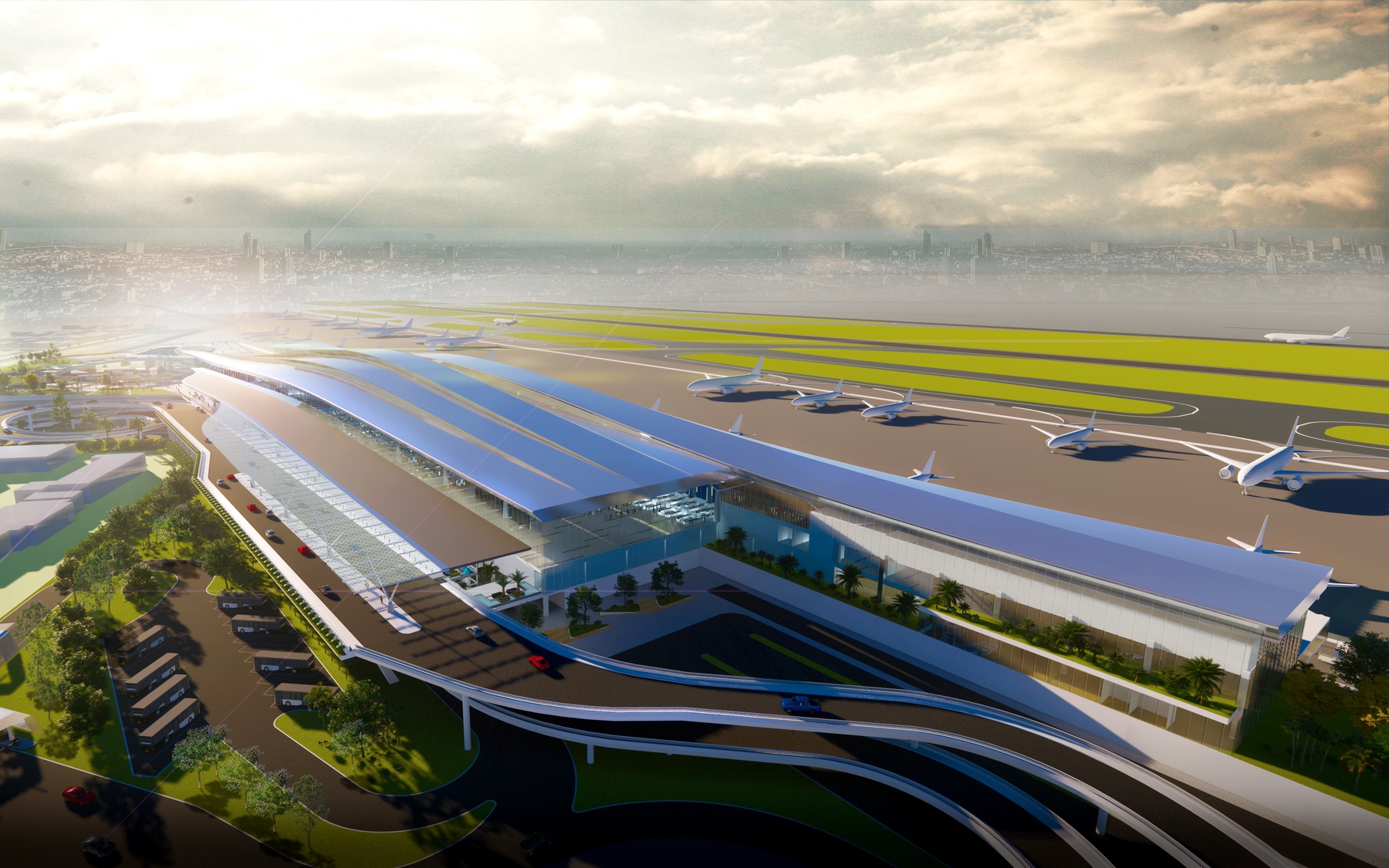 Hé lộ thiết kế nhà ga T3 sân bay Tân Sơn Nhất, có gì đặc biệt?