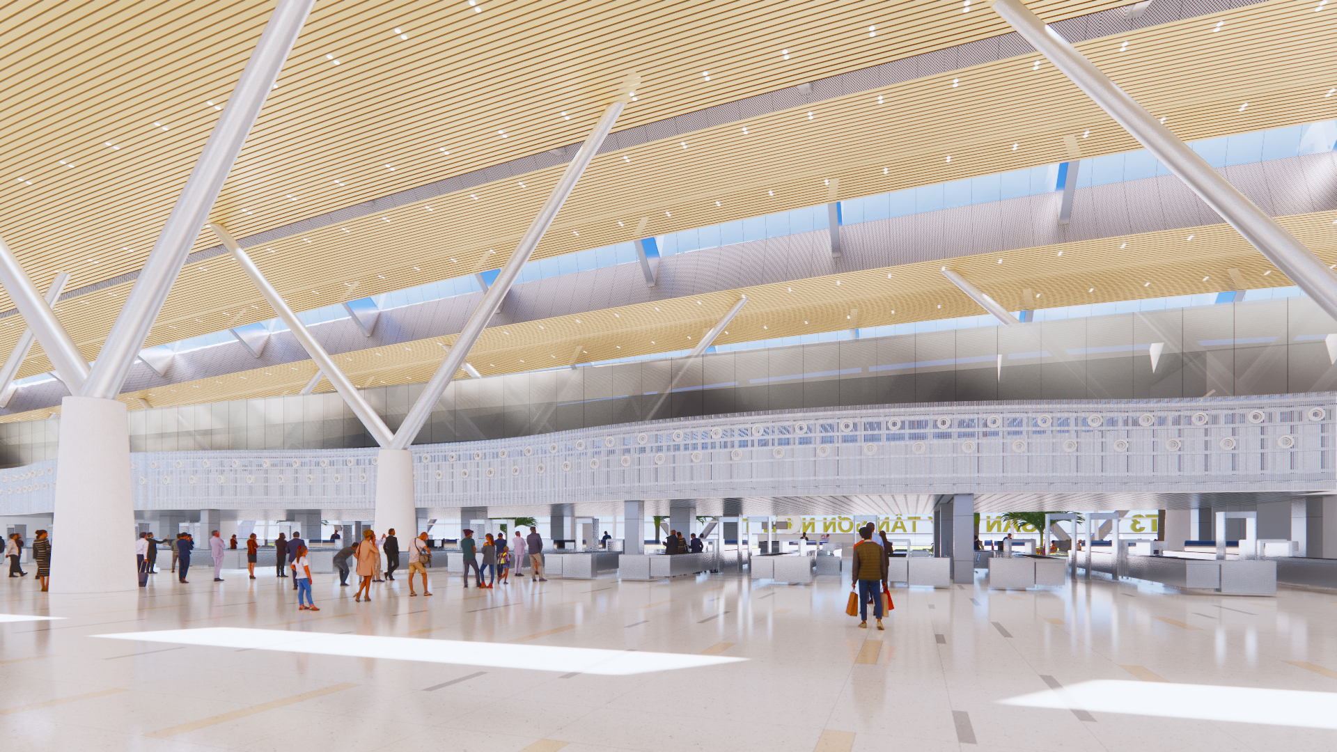 Hé lộ thiết kế nhà ga T3 sân bay Tân Sơn Nhất có gì đặc biệt? - Ảnh 6.