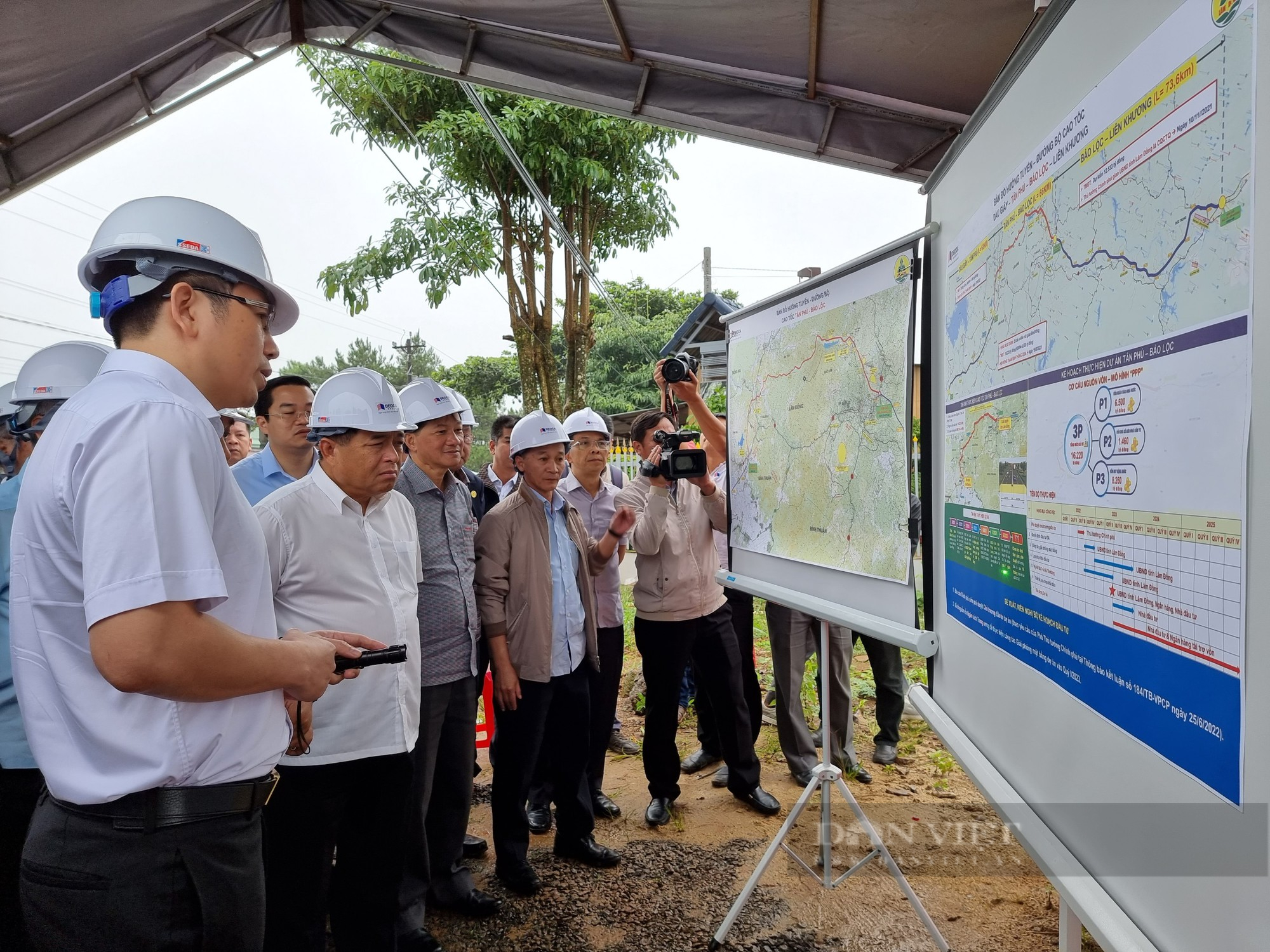 Kiến nghị Bộ KHĐT bố trí vốn để giải phóng mặt bằng cao tốc Tân Phú - Bảo Lộc trong quý I/2023 - Ảnh 1.
