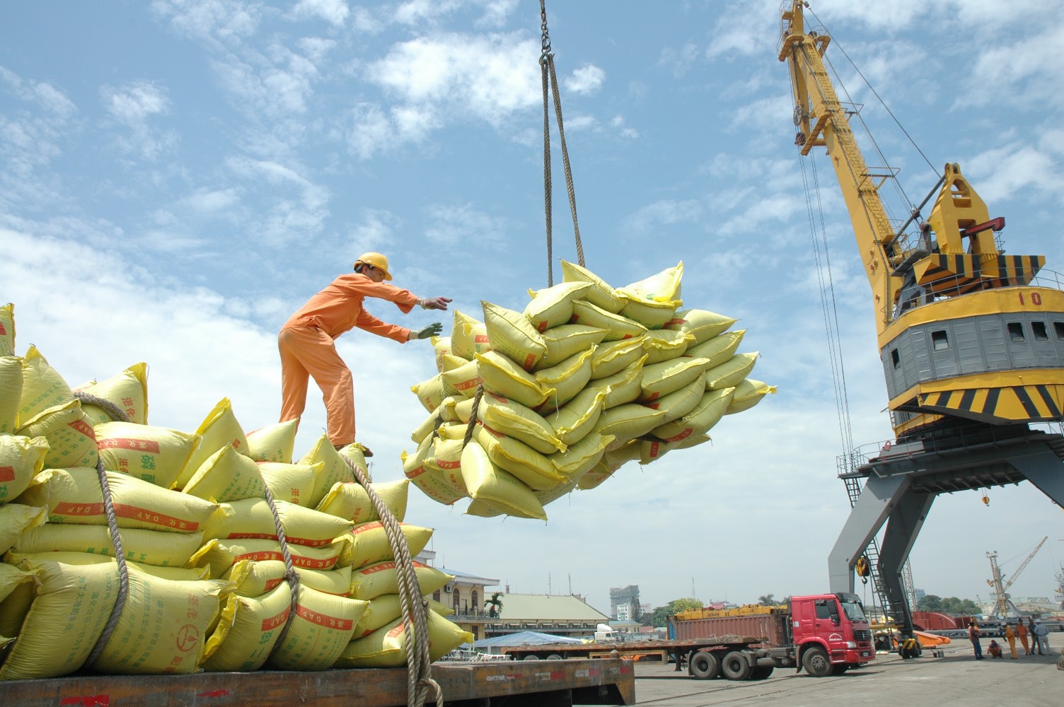 Xuất khẩu gạo đã vượt 6 triệu tấn - Ảnh 3.