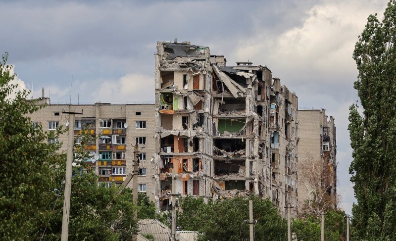 'Đột nhập' Popasna - chiến trường khốc liệt ở Ukraine hóa 'thành phố ma' 2 tháng sau khi thất thủ  - Ảnh 2.