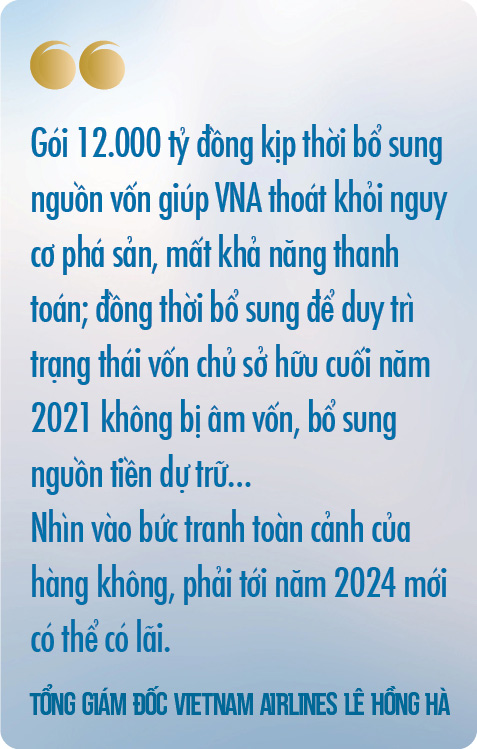 CEO Lê Hồng Hà: &quot;Nếu không có gói 12.000 tỷ đồng cấp cứu, Vietnam Airlines sẽ rơi vào tình huống phá sản&quot; - Ảnh 7.