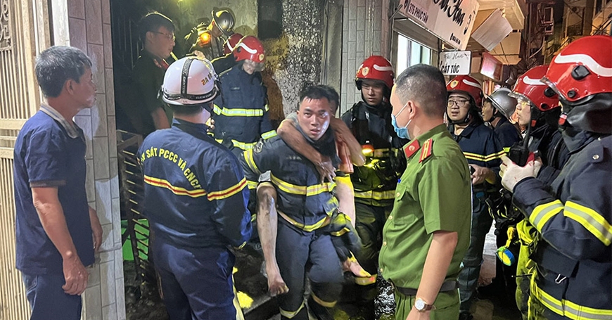 Bộ trưởng Bộ Công an gửi thư tri ân đơn vị, cá nhân cứu sống 4 người trong vụ cháy Hà Nội