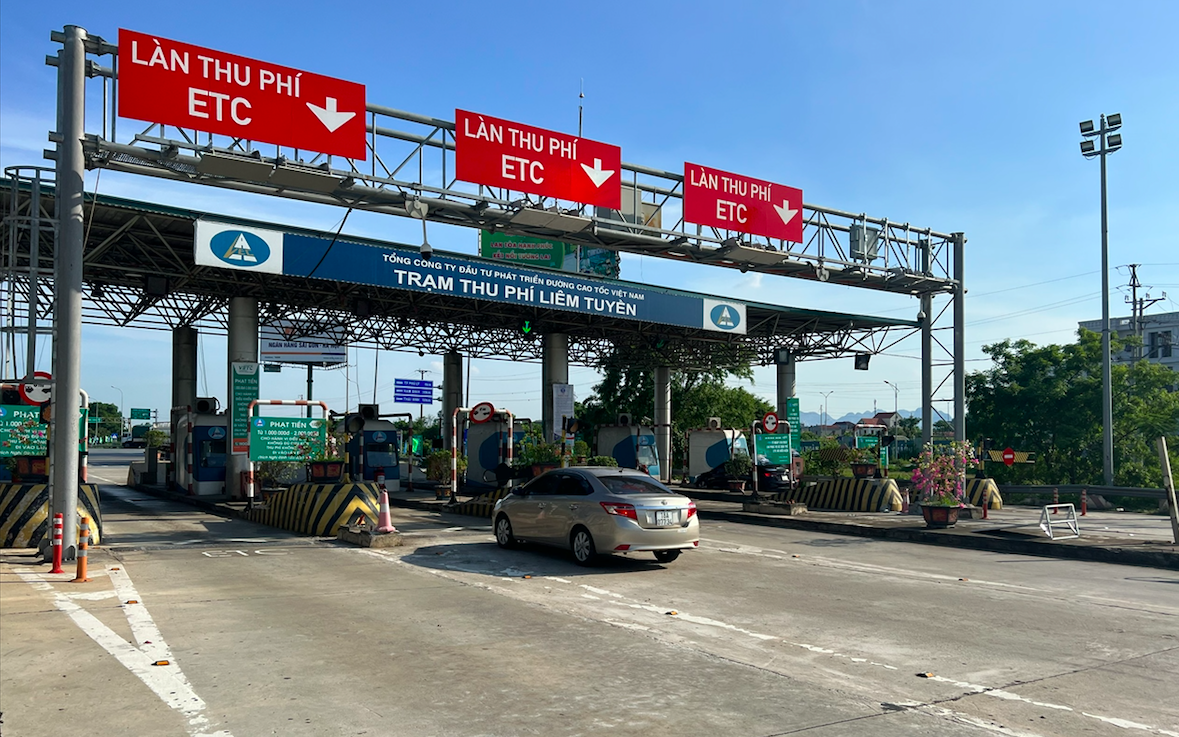 Cao tốc Cầu Giẽ - Ninh Bình chính thức thu phí tự động không dừng