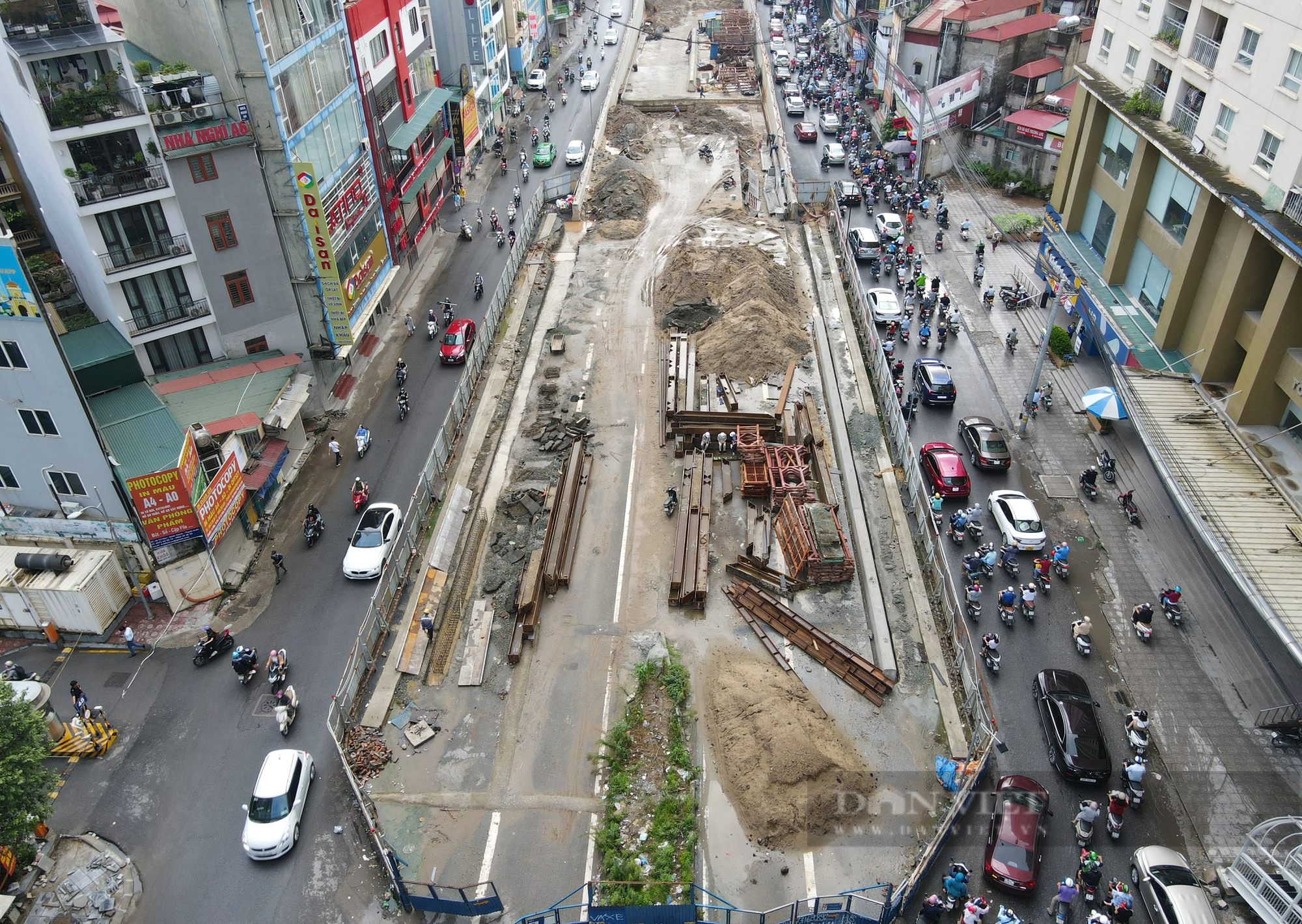 Cận cảnh hầm chui hơn 700 tỷ đồng sau gần 2 năm thi công ở Hà Nội