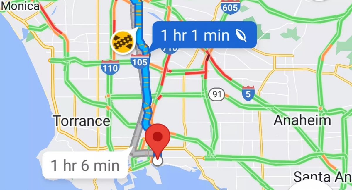 Google Maps thử nghiệm bản đồ chỉ đường và định vị dành riêng cho xe điện - Ảnh 1.