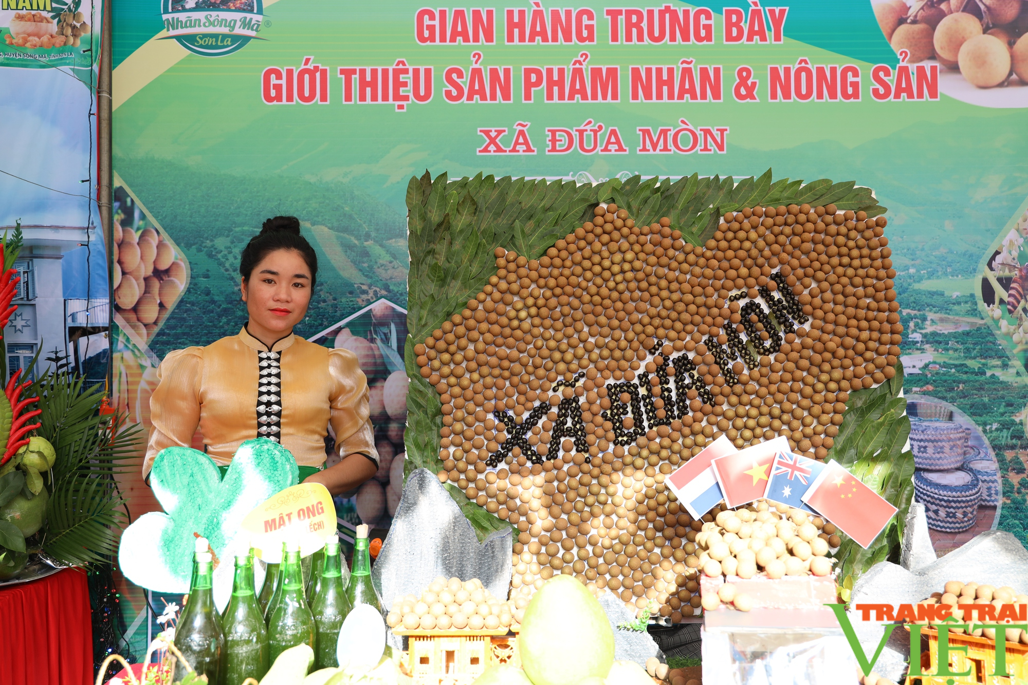 Nhãn Sơn La lên đường xuất khẩu - Ảnh 10.