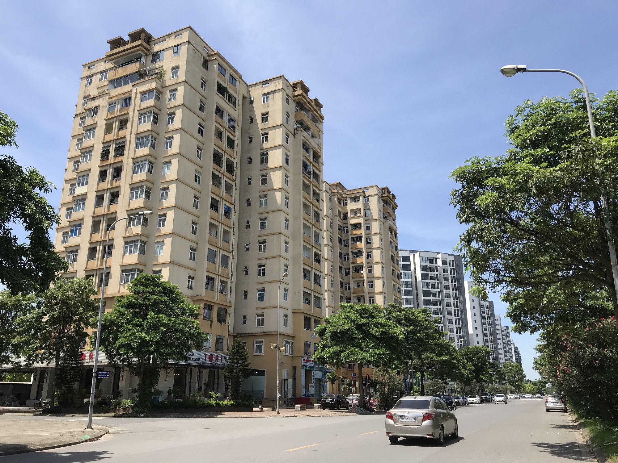 Giá chung cư tăng do nhu cầu mua ở Hà Nội tăng mạnh (Ảnh: Thái Nguyễn)