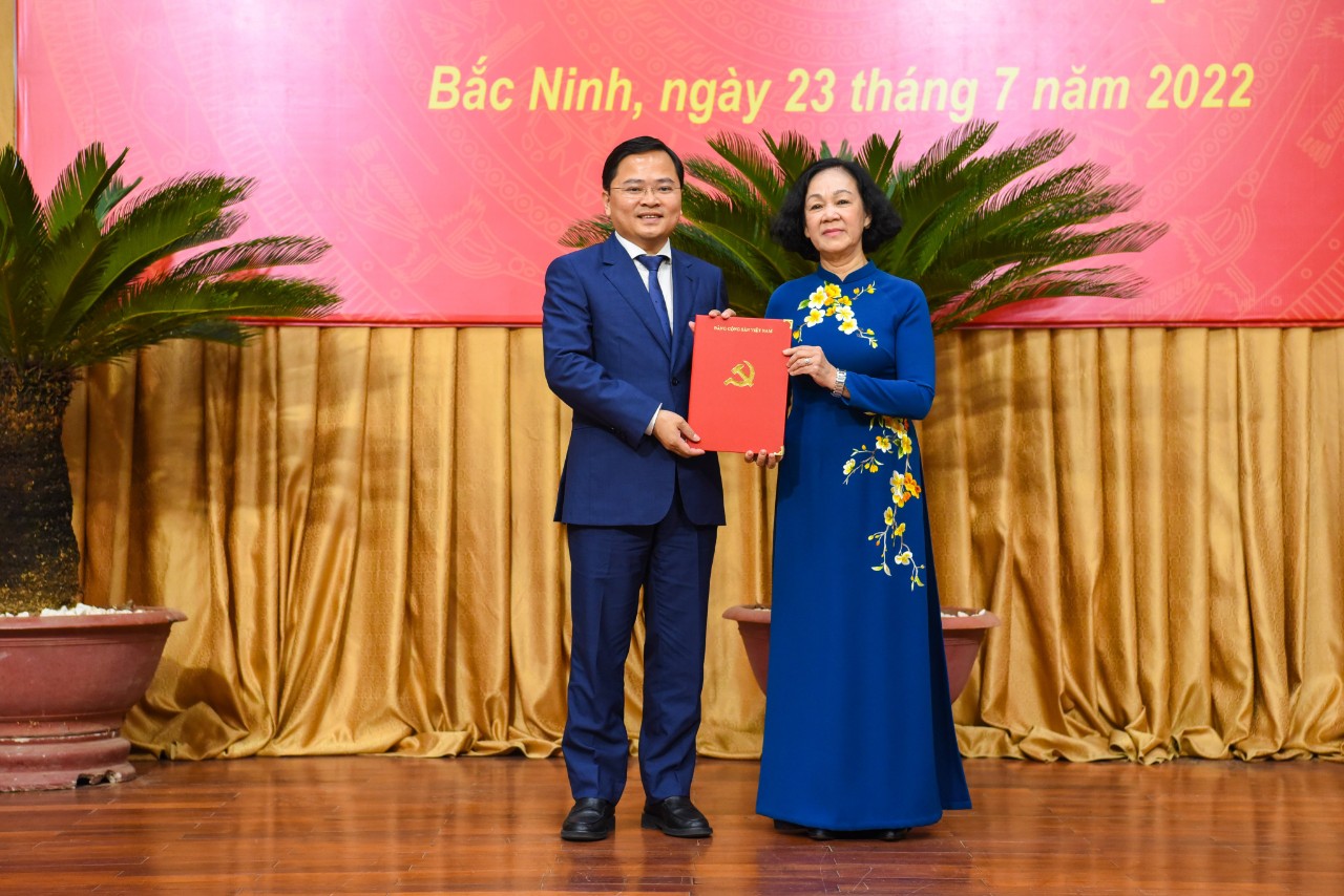 Tân Bí thư Tỉnh ủy Bắc Ninh Nguyễn Anh Tuấn: Nêu cao tính tiên phong gương mẫu, đưa Bắc Ninh phát triển vượt bậc - Ảnh 1.