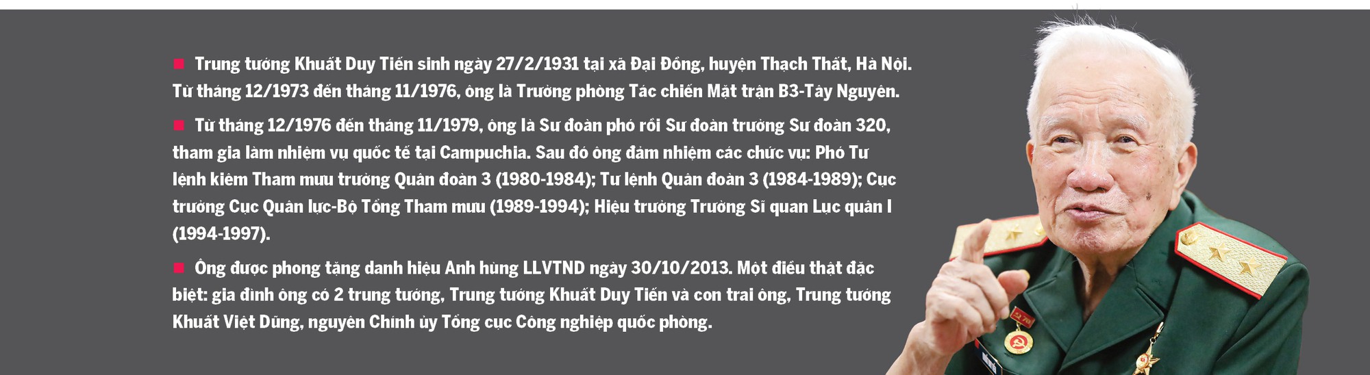 Trung tướng, Anh hùng LLVTND Khuất Duy Tiến: Nắm cơm rướm máu và nghệ thuật nghi binh chiến thắng thần tốc - Ảnh 19.