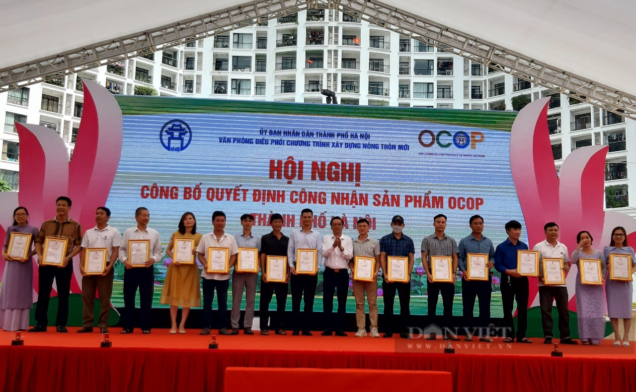Hà Nội: Công nhận 595 sản phẩm OCOP năm 2021 - Ảnh 1.